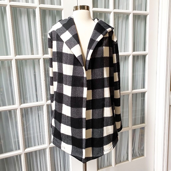 Maurices Jackets & Blazers - Maurices Black White Buffalo Check Jacket